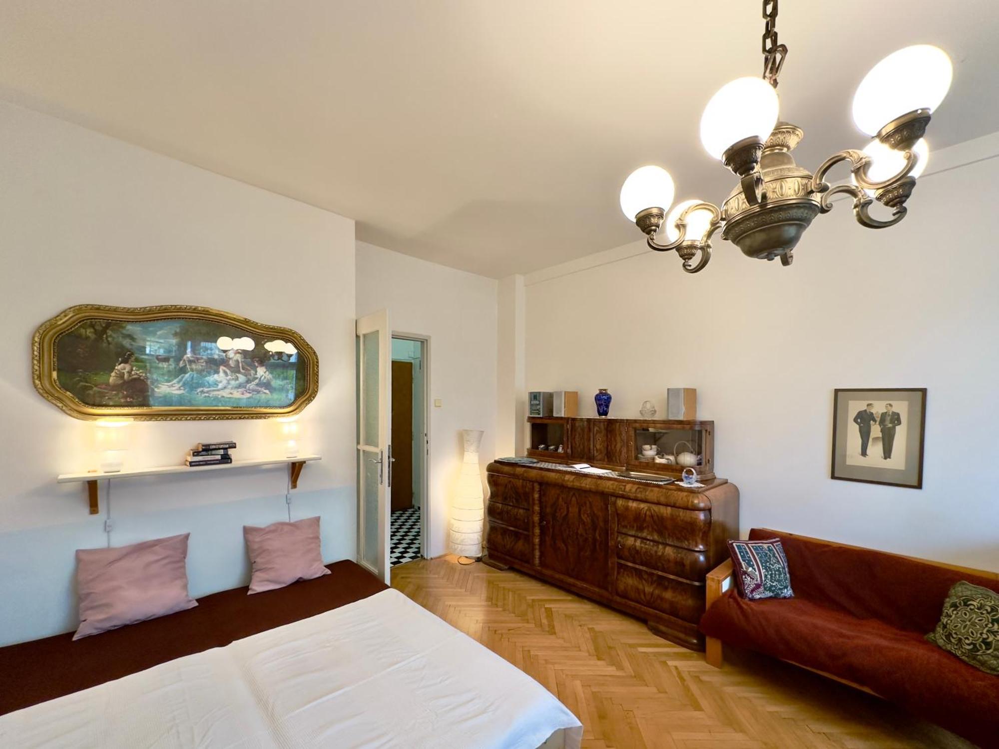 פראג Apartment Sedlcanska - You Will Save Money Here - Equipped With Antique Furniture מראה חיצוני תמונה