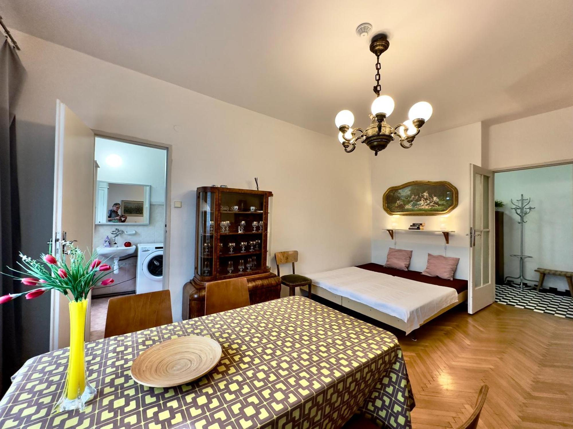 פראג Apartment Sedlcanska - You Will Save Money Here - Equipped With Antique Furniture מראה חיצוני תמונה
